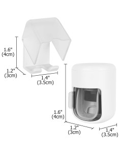 Soporte para Cepillos de Dientes LUEXBOX con Dispensador Automático 2