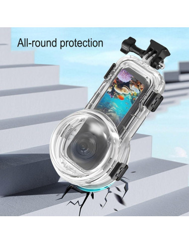 Funda de Buceo Impermeable KETOPKIN para Insta360 X5 60M