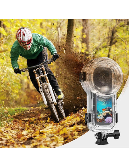 Funda de Buceo Impermeable KETOPKIN para Insta360 X5 60M
