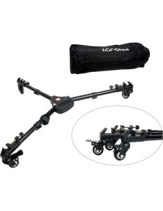 Dolly de Trípode Kingjoy VX-600 con Ruedas de Goma 5.08 cm 2