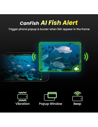 Cámara de Pesca Submarina Chasing Canfish CF1 1080P HD