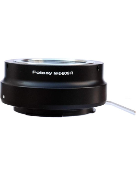 Adaptador M42 a Canon EOS RF Fotasy ER42 Ajustable 42mm