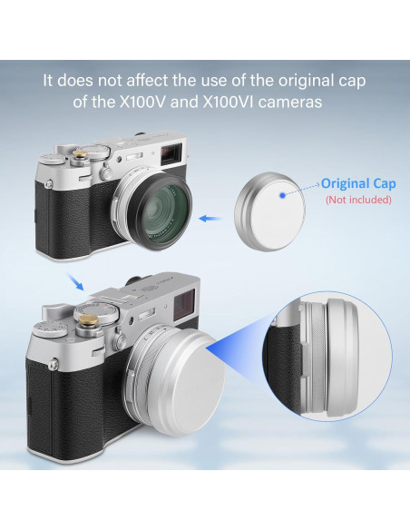 Filtro UV Haoge MC para Cámara Fujifilm X100V/X100VI - Protección Lente