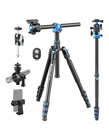 Trípode WEYLLAN TP6 2 en 1 Aluminio 170cm con Monopod