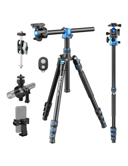 Trípode WEYLLAN TP6 2 en 1 Aluminio 170cm con Monopod