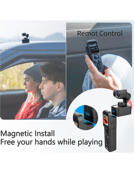 Gimbal Desmontable FeiyuTech Pocket 3 4K 60fps AI Seguimiento