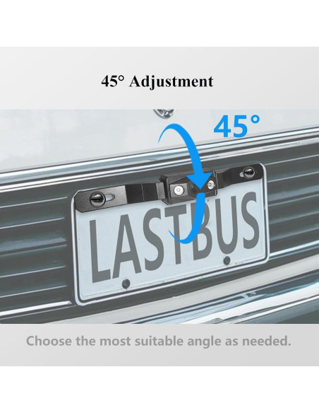 Sistema de Cámara de Respaldo LASTBUS con Monitor HD 4.3"
