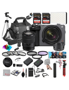 Cámara de Cine Digital Sony FX30 con Lente 18-135mm y Accesorios