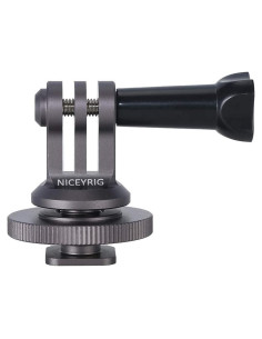 Adaptador de Montaje NICEYRIG para GoPro Hero 10/9/8/7/6/5 y DJI Osmo Action