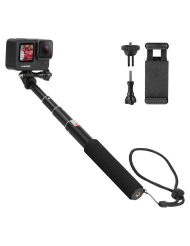 HSU Selfie Stick Telescópico Impermeable para GoPro y Móviles