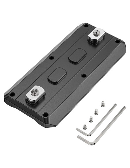 Adaptador Bipode WEYLLAN Mlok Arca Rail MK80 Aluminio 80mm