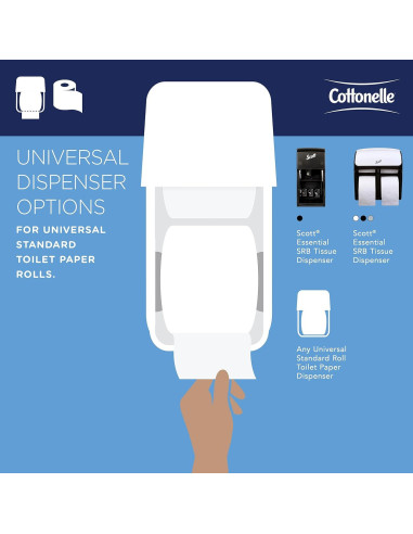 Papel Higiénico Cottonelle Profesional 2 Capas 60 Rollos 451 Hojas