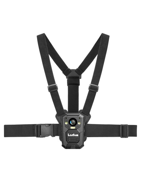 Soporte para cámara corporal Losfom ajustable pecho 86-120 cm