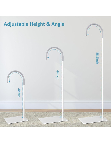 Soporte de Piso para Monitor HelloBaby HB-Floor Stand Ajustable