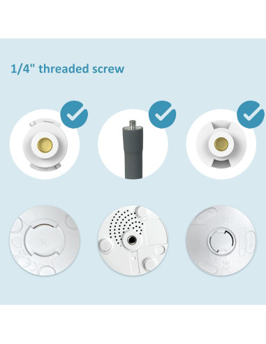 Soporte de Piso para Monitor HelloBaby HB-Floor Stand Ajustable