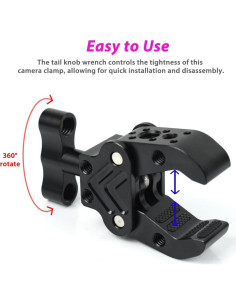 Super Clamp Akeipho para Cámara y Accesorios Fotografía 2