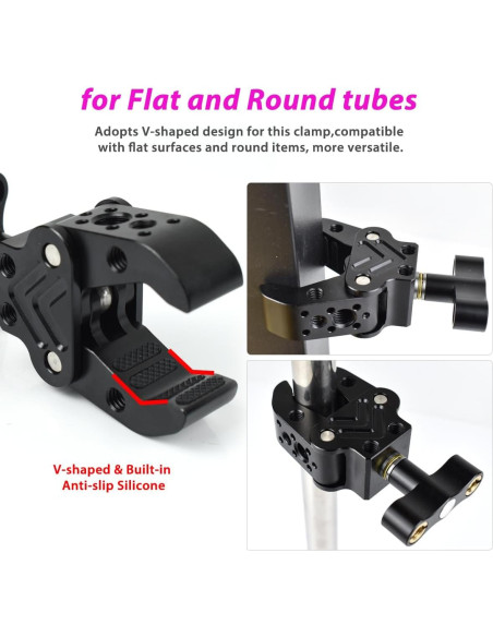 Super Clamp Akeipho para Cámara y Accesorios Fotografía