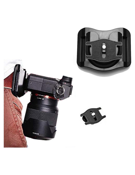 Soporte de Cinturón para Cámara SLR UJM - Ligero y Duradero