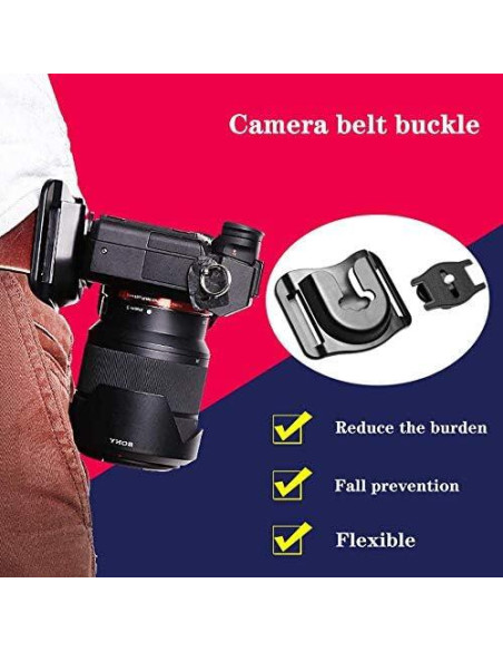 Soporte de Cinturón para Cámara SLR UJM - Ligero y Duradero