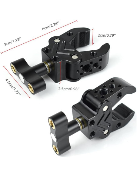 Super Clamp Akeipho para Cámara y Accesorios Fotografía