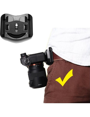 Soporte de Cinturón para Cámara SLR UJM - Ligero y Duradero