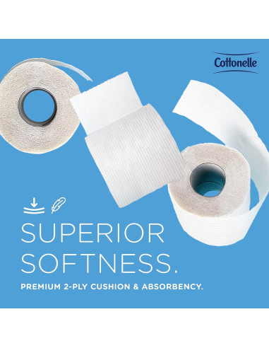 Papel Higiénico Cottonelle Profesional 2 Capas 60 Rollos 451 Hojas