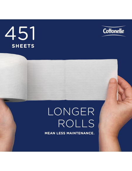 Papel Higiénico Cottonelle Profesional 2 Capas 60 Rollos 451 Hojas