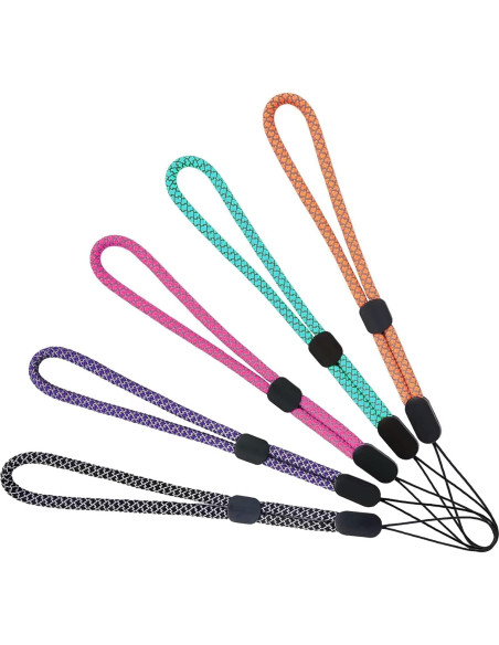 Cintas de Muñeca Ajustables YOUOWO 6 Pcs 22 cm Reflectantes