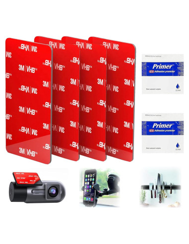 Almohadillas Adhesivas 3M VHB para Cámara de Tablero 7.19 cm