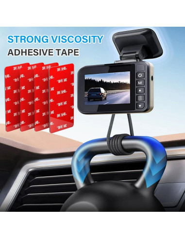 Almohadillas Adhesivas 3M VHB para Cámara de Tablero 7.19 cm