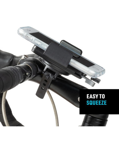 Soporte de Manillar para Smartphone Nite Ize Squeeze Negro - Rotativo 360