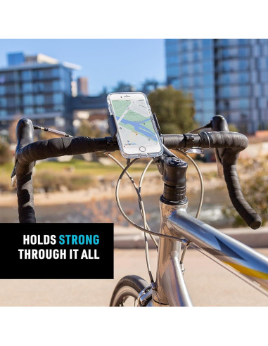 Soporte de Manillar para Smartphone Nite Ize Squeeze Negro - Rotativo 360