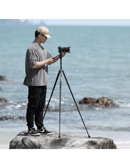 Trípode de Viaje ULANZI F38 Fibra de Carbono 1.08kg 61.4"