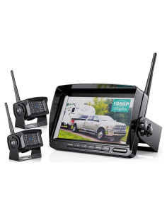 Sistema de Cámara de Respaldo Inalámbrica ZEROXCLUB WX02 7" HD