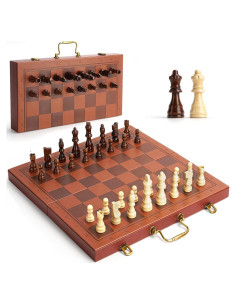 Juego de Ajedrez Magnético 39.37x39.37cm GLZM Plegable