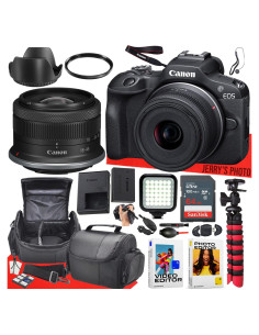 Cámara Sin Espejo Canon EOS R100 + Lente 18-45mm + Accesorios
