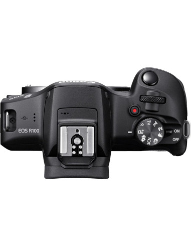 Cámara Sin Espejo Canon EOS R100 + Lente 18-45mm + Accesorios