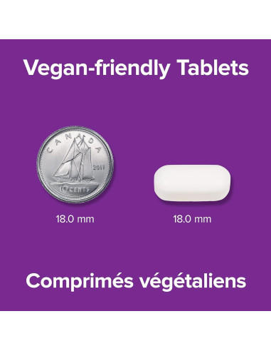 Melatonina 10 mg y Magnesio 150 mg Webber Naturals 60 Tabletas