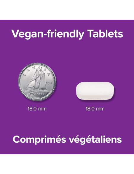Melatonina 10 mg y Magnesio 150 mg Webber Naturals 60 Tabletas