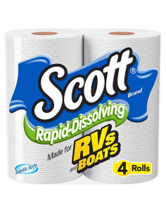 Papel Higiénico Scott Disolución Rápida 4 Rollos x 2