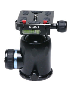 Cabezal de bola Sirui K-30X con placa liberación rápida 2