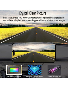 Cámara de Respaldo Inalámbrica HMSp 9600mAh con Wifi 5G 2