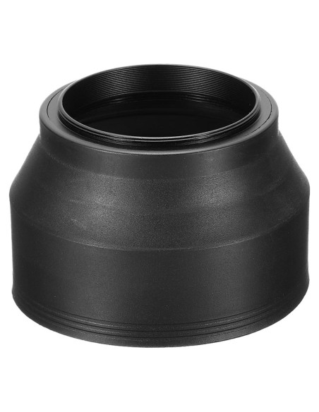 Capucha de Lente PATIKIL 49mm Goma Colapsable Anti-Reflexión