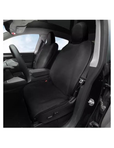 Cojín de Asiento RuiYue Carry para Tesla Model 3 y Y - Negro 2Pcs