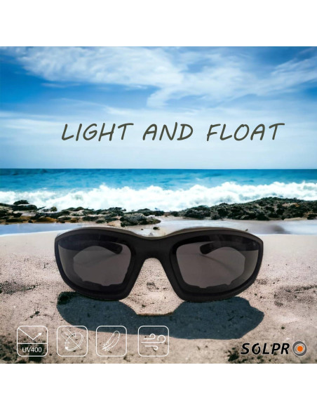 Gafas de sol polarizadas TR90 para motocicleta y deportes