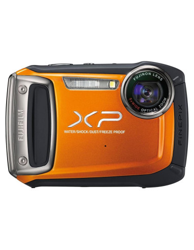 Cámara Digital Fujifilm FinePix XP100 14MP Impermeable Naranja