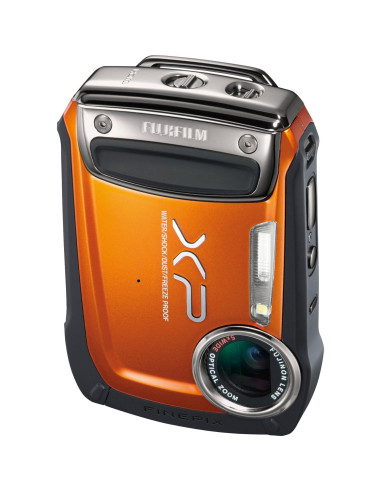 Cámara Digital Fujifilm FinePix XP100 14MP Impermeable Naranja