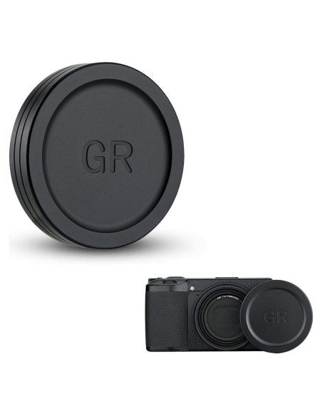 Tapa de Lente de Aluminio JJC para Ricoh GRIII GRIIIx - Protección Ligera