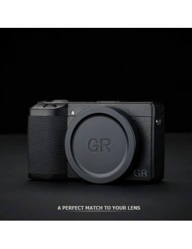 Tapa de Lente de Aluminio JJC para Ricoh GRIII GRIIIx - Protección Ligera