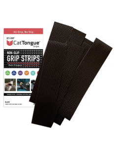 Tiras Antideslizantes CatTongue 1-Pack Negro - Uso Pesado